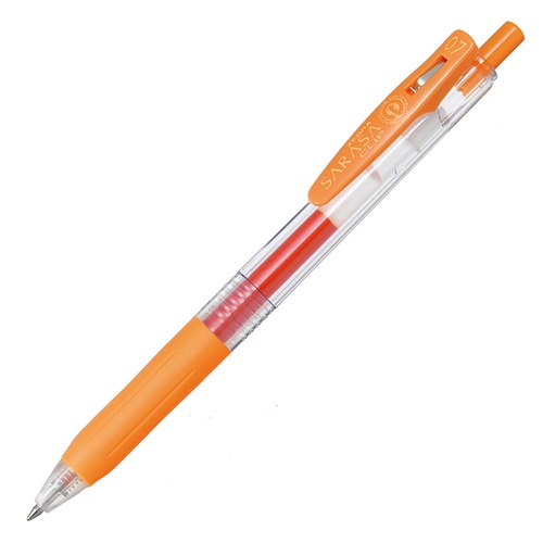 ゼブラ　ジェルボールペン　サラサクリップ　０．７ｍｍ　オレンジ　ＪＪＢ１５－ＯＲ　１本1