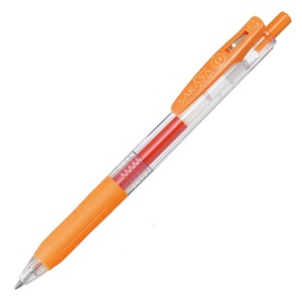 ゼブラ　ジェルボールペン　サラサクリップ　０．７ｍｍ　オレンジ　ＪＪＢ１５－ＯＲ　１本