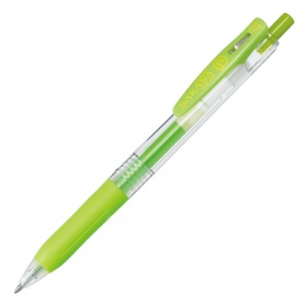 ゼブラ　ジェルボールペン　サラサクリップ　０．７ｍｍ　ライトグリーン　ＪＪＢ１５－ＬＧ　１本