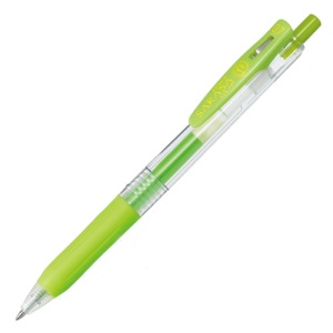 ゼブラ　ジェルボールペン　サラサクリップ　０．７ｍｍ　ライトグリーン　ＪＪＢ１５－ＬＧ　１本1