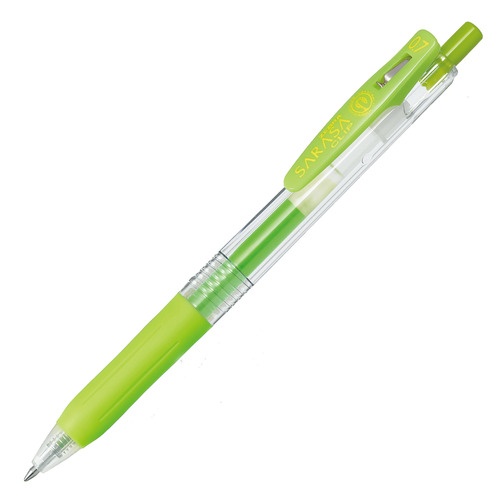 ゼブラ　ジェルボールペン　サラサクリップ　０．７ｍｍ　ライトグリーン　ＪＪＢ１５－ＬＧ　１本1