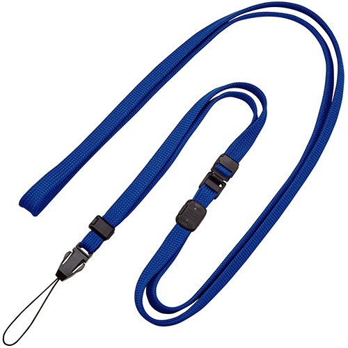 オープン工業　ロングストラップ　幅１０ｍｍ×１６０ｃｍ　青　ＮＸ－２０７Ｐ－ＢＵ　１本1