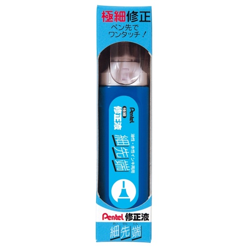 ぺんてる　修正液　細先端　油性・水性インキ両用　ＺＬ３１－ＷＫ　１本2