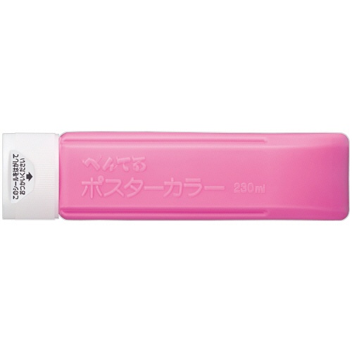 ぺんてる　えのぐ　ポスターカラー（クラス用）　単色　２３０ｍＬ　ももいろ　ＹＮＧ３Ｔ１５　１本1