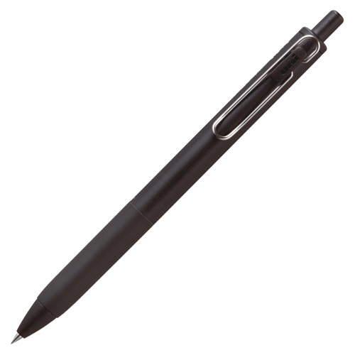 三菱鉛筆　ゲルインクボールペン　ユニボール　ワン　０．３８ｍｍ　黒　（軸色：黒）　ＵＭＮＳ３８ＢＫ．２４　１本1