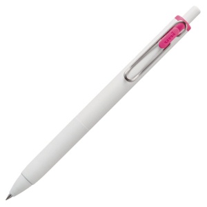 三菱鉛筆　ゲルインクボールペン　ユニボール　ワン　０．５ｍｍ　ピンク　（軸色：オフホワイト）　ＵＭＮＳ０５．１３　１本1