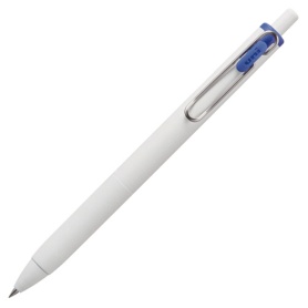 三菱鉛筆　ゲルインクボールペン　ユニボール　ワン　０．５ｍｍ　青　（軸色：オフホワイト）　ＵＭＮＳ０５．３３　１本