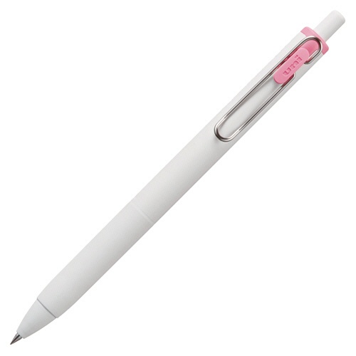 三菱鉛筆　ゲルインクボールペン　ユニボール　ワン　０．５ｍｍ　ライトピンク　（軸色：オフホワイト）　ＵＭＮＳ０５．５１　１本1