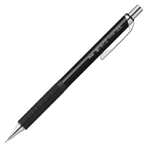 ぺんてる　シャープペンシル　ｏｒｅｎｚ（オレンズ）　メタルグリップ　０．５ｍｍ　（軸色：ブラック）　ＸＰＰ１００５Ｇ２－Ａ　１本1