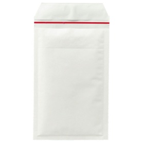 ＴＡＮＯＳＥＥ　クッション封筒　小物用　内寸１３０×２１５ｍｍ　白　１ケース（２００枚）