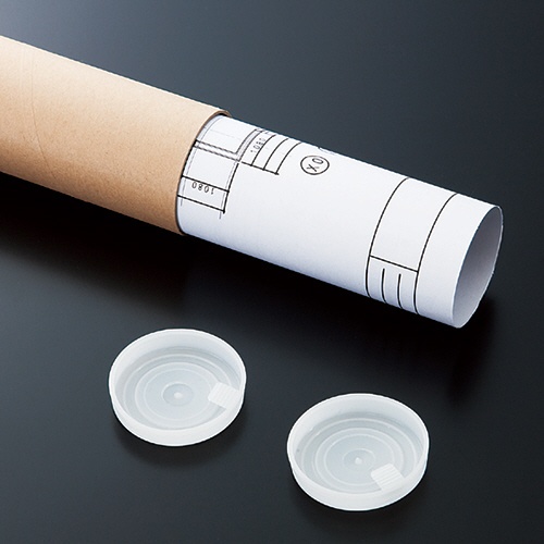ＴＡＮＯＳＥＥ　製図用紙管（ポリ蓋付き）　Ｂ１（９５０ｍｍ）　１箱（９本）2