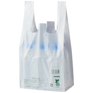 スマートサプライ　レジ袋（乳白）　２０号　ＲＢ２０Ｗ－Ｂ２５　１パック（１００枚）1