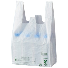 スマートサプライ　レジ袋（乳白）　３０号　ＲＢ３０Ｗ－Ｂ２５　１パック（１００枚）