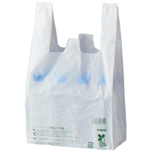 スマートサプライ　レジ袋（乳白）　３０号　ＲＢ３０Ｗ－Ｂ２５　１パック（１００枚）1