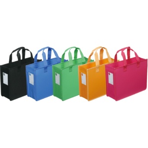 サクラクレパス　ノータム　オフィス・トートバッグ　Ｊ（自立タイプ）　５色ＭＩＸ　ＵＮＴ－Ａ４Ｊ＃ＭＩＸ　１パック（５個：各色１個）1