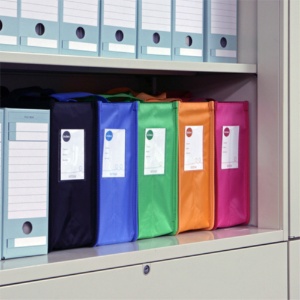 サクラクレパス　ノータム　オフィス・トートバッグ　Ｊ（自立タイプ）　５色ＭＩＸ　ＵＮＴ－Ａ４Ｊ＃ＭＩＸ　１パック（５個：各色１個）4
