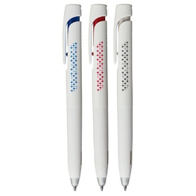 ゼブラ　油性ボールペン　ブレン　０．７ｍｍ　（軸色：白）　３色セット　ＴＳ－ＢＡ８８－３Ｃ　１パック