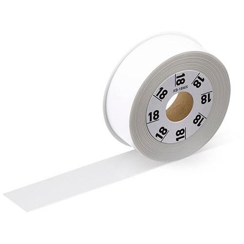 カシオ　ラテコ　詰替用テープ　２４ｍｍ×８ｍ　半透明／黒文字　ＸＢ－２４ＭＸ　１個2