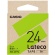 カシオ　ラテコ　詰替用テープ　２４ｍｍ×８ｍ　黄緑／黒文字　ＸＢ－２４ＹＧ　１個1