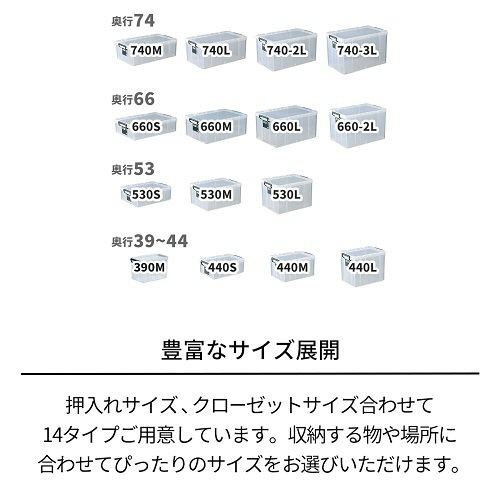 たのめーる】天馬 ロックス 660L W440×D660×H320mm クリア 1個の通販