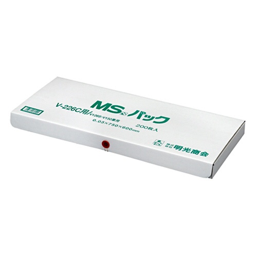 明光商会　シュレッダー用ゴミ袋　ＭＳパック　Ｃサイズ　１パック（２００枚）1