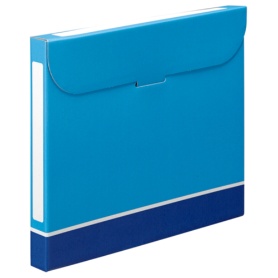 ＴＡＮＯＳＥＥ　ファイルボックス　Ａ４　背幅３２ｍｍ　青　１パック（５冊）