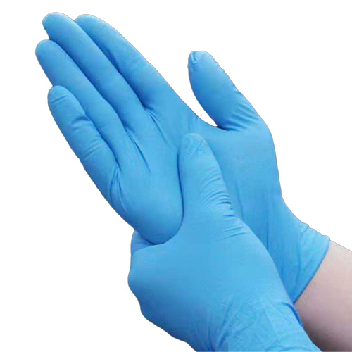 たのめーる】ニトリル手袋 パウダーフリー S ブルー 1箱(100枚)の通販
