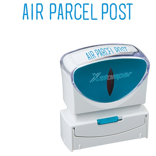 シヤチハタ　Ｘスタンパー　ビジネス用キャップレス　Ｂ型　（ＡＩＲ　ＰＡＲＣＥＬ　ＰＯＳＴ）　ヨコ　藍色　Ｘ２－Ｂ－１１０８３　１個1