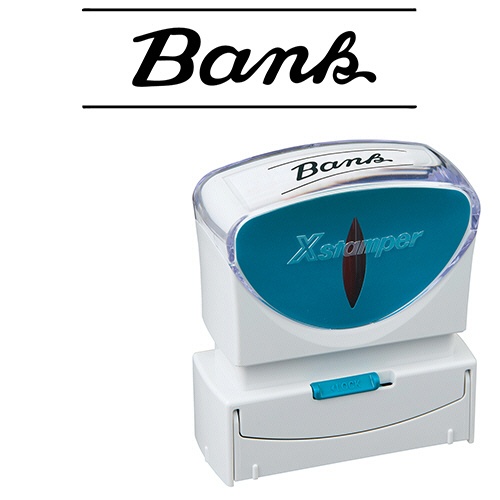 シヤチハタ　Ｘスタンパー　ビジネス用キャップレス　Ｂ型　（Ｂａｎｋ）　ヨコ　黒　Ｘ２－Ｂ－１３１９４　１個1