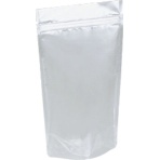 明和産商　透明性・防湿性　チャック付スタンド袋　ＯＳＰ－１４２２　ＺＳ　１４０×２２０＋４１ｍｍ　００８－６７６　１箱（２０００枚）