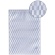 明和産商　バリアー性　和柄印刷三方袋　ＢＸ－１４２０Ｈ　矢絣　１４０×２００ｍｍ　００９－３９１　１箱（３０００枚）1