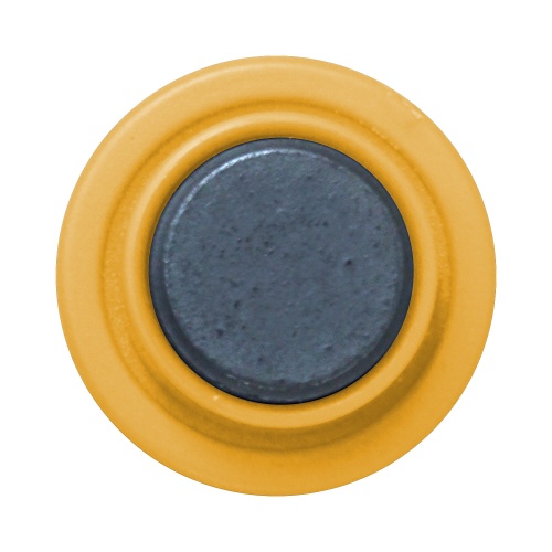 プラス　カラーマグネット　直径２０ｍｍ　イエロー　ＣＰ－０２０Ｍ　１パック（６個）2