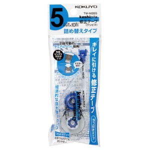 コクヨ　修正テープ（ケシピタ）　本体　５ｍｍ幅×１０ｍ　青　ＴＷ－Ｍ２８５　１個3