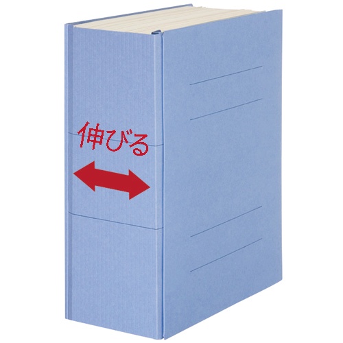 ＴＡＮＯＳＥＥ　背幅伸縮フラットファイル　Ａ４タテ　１０００枚収容　背幅１８－１１８ｍｍ　グリーン　１冊2
