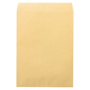 ピース　Ｒ４０再生紙クラフト封筒　角０　８５ｇ／ｍ2　業務用パック　７１０－８０　１箱（５００枚）1