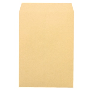 ピース　Ｒ４０再生紙クラフト封筒　角２　８５ｇ／ｍ2　業務用パック　６８１－８０　１箱（５００枚）1