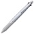 三菱鉛筆　多機能ペン　ジェットストリーム　４＆１　Ｍｅｔａｌ　Ｅｄｉｔｉｏｎ　０．５ｍｍ　（軸色：アイスシルバー）　ＭＳＸＥ５２００Ａ５．８１　１本