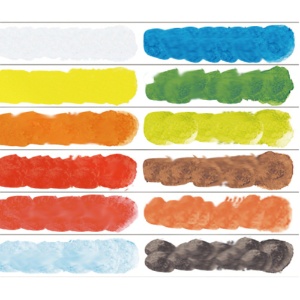 三菱鉛筆　ユニ　ウォーターカラー　ぬり絵用コンパクトセット　第１章ベーシックトーン１２色　ＵＷＣＮＣＳ１２Ｃ１　１パック2