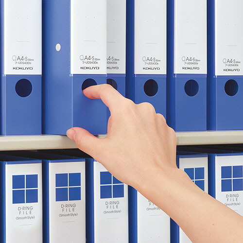 たのめーる】コクヨ Dリングファイル<スムーススタイル> A4タテ