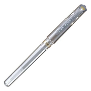 三菱鉛筆　ゲルインクボールペン　ユニボール　シグノ　太字　１．０ｍｍ　銀　ＵＭ１５３．２６　１本1