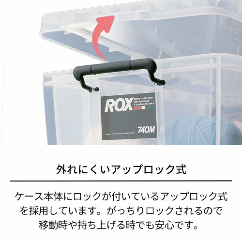 たのめーる】天馬 ロックス 300S W200×D350×H110mm クリア 1個の通販