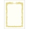 ササガワ　タカ印　金箔賞状用紙　白　Ｂ４　ヨコ書用　１０－３１７１　１パック（１００枚）