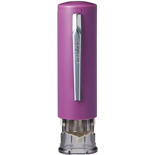 シヤチハタ　キャップレス６（メールオーダー式）　ワインレッド　ＸＬ－Ｕ６Ｎ－４／ＭＯ　１個1