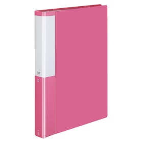 コクヨ　クリヤーブック（ＰＯＳＩＴＹ）　固定式　Ａ４タテ　６０ポケット　背幅３５ｍｍ　ピンク　Ｐ３ラ－Ｌ６０ＮＰ　１冊