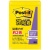 ３Ｍ　ポスト・イット　強粘着ふせん　７５×２５ｍｍ　ビビットイエロー　５００ＳＳ－ＹＮ　１パック（２冊）