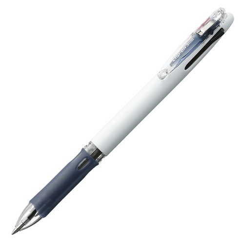 ゼブラ　多色油性ボールペン　クリップ－オン　スリム３Ｃ　０．７ｍｍ　（軸色　白）　Ｂ３Ａ５－Ｗ　１本1