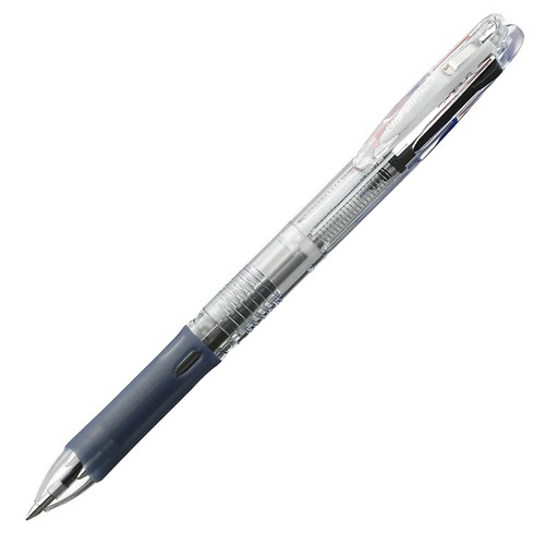 ゼブラ　３色油性ボールペン　クリップ－オン　スリム３Ｃ　０．７ｍｍ　（軸色：透明）　Ｂ３Ａ５－Ｃ　１本1