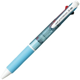 三菱鉛筆　ジェットストリーム　３色ボールペン　０．７ｍｍ　（軸色：水色）　ＳＸＥ３４０００７．８　１本