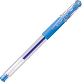 三菱鉛筆　ゲルインクボールペン　ユニボール　シグノ　極細　０．３８ｍｍ　ライトブルー　ＵＭ１５１．８　１本