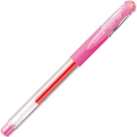 三菱鉛筆　ゲルインクボールペン　ユニボール　シグノ　極細　０．３８ｍｍ　ピンク　ＵＭ１５１．１３　１本